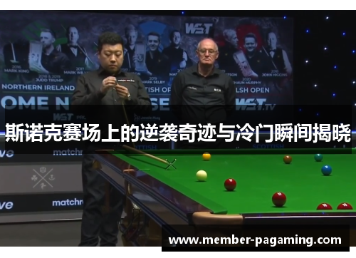 斯诺克赛场上的逆袭奇迹与冷门瞬间揭晓 斯诺克赛场上的逆袭奇迹与冷门瞬间揭晓