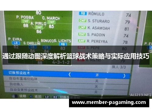通过跟随动图深度解析篮球战术策略与实际应用技巧